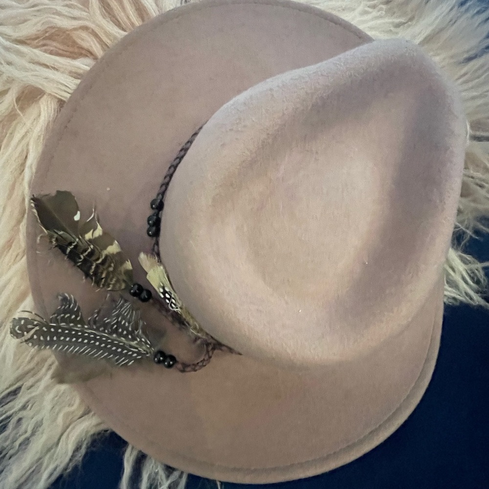 FREE PEOPLE WIDE BRIMMED FEDORA